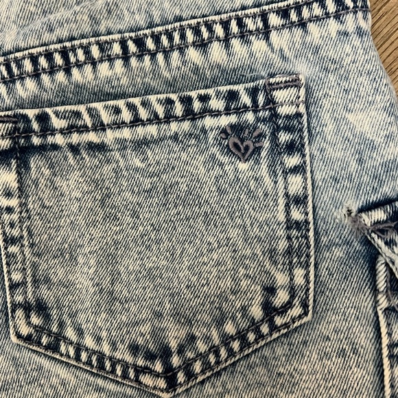 Justice Light Blue Denim Kids Overalls size 10 EUC - Picture 4 of 7